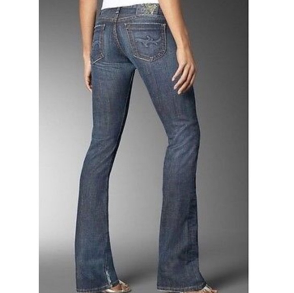 Goldsign Envy Stitched Distressed Jeans 